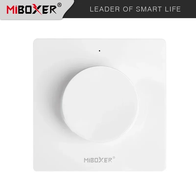 Miboxer AC110V 220V AC Triac RF Push Dimmer Controll and 2.4GHz Wireless Rotating switch panel remote