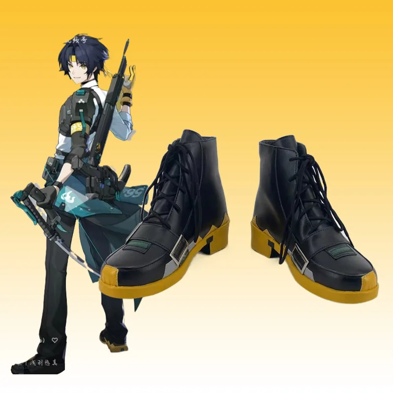 

Asaba Harumasa Cosplay Shoes Anime Zenless Zone Zero Boots Carnaval de Halloween For Man