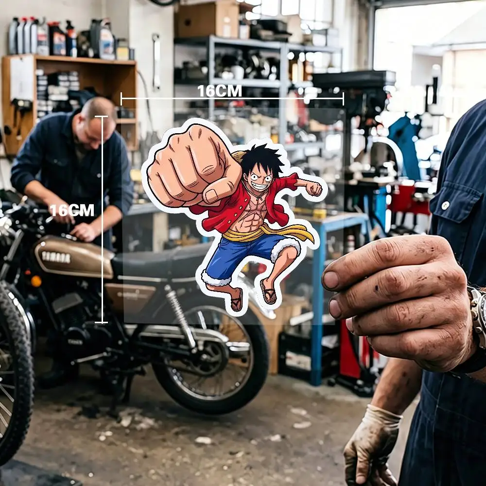 

One Piece Gear 5 Waterproof Stickers For Decorating Car Windows Motorcycles And Computers.