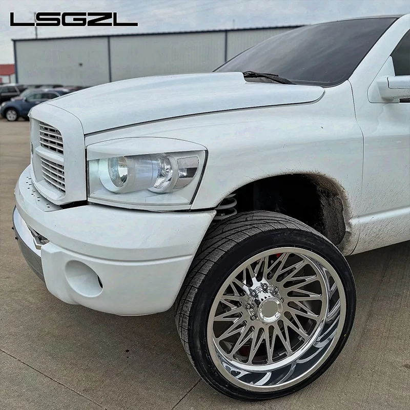 LSGZL 20x10 22x10 22x12 24x12 24x14 26x14 26x16 forged truck wheels 8x170 8x180 6x139.7 5x135 for F150 F250 Sierra 2500/3500