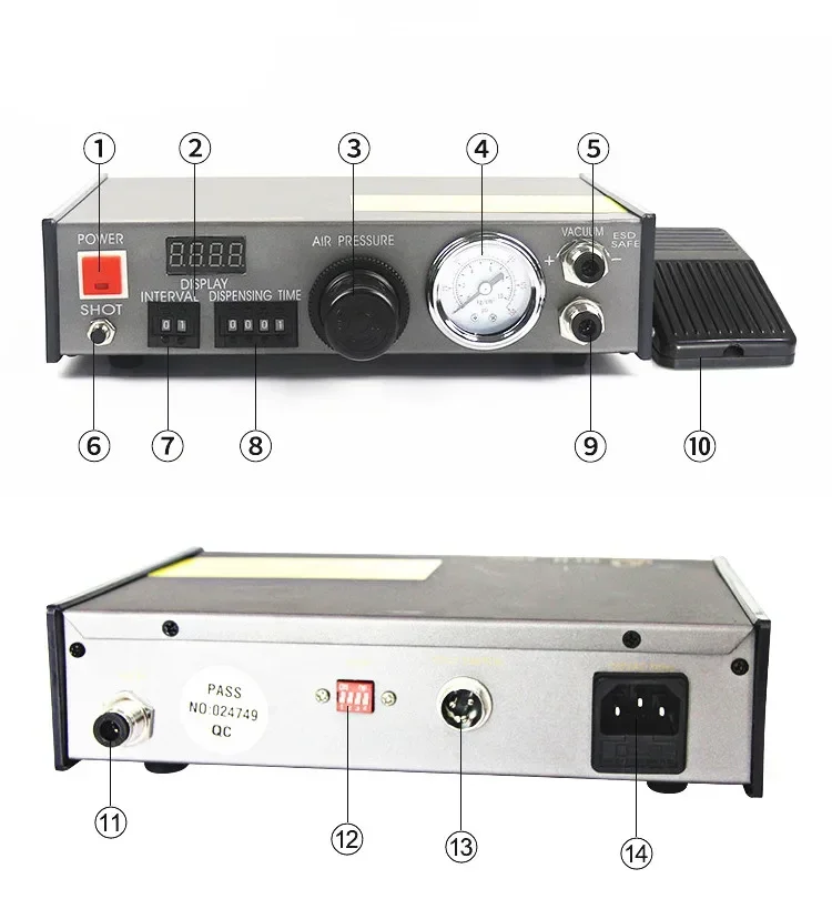 Digital Silicone Adhesive Glue Dispenser Machine Epoxy Resin Automatic  Dispenser,Solder Paste Dispensing