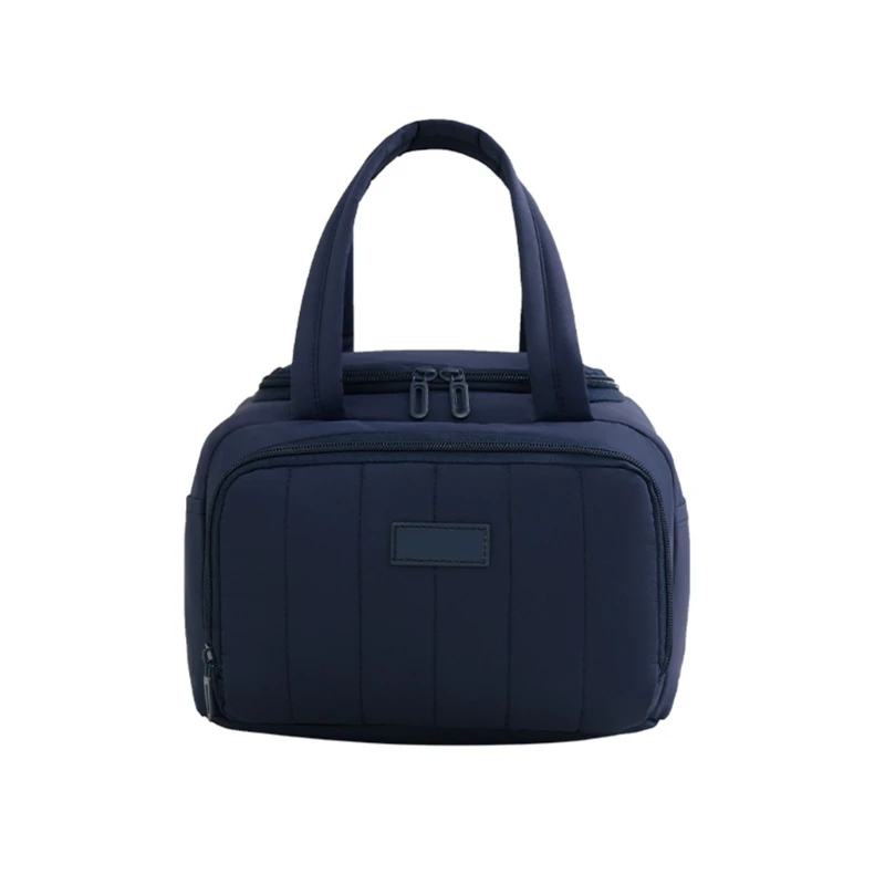 Professional Lunch Bag Multiple Compartments Insulated Compartment Handy Handle