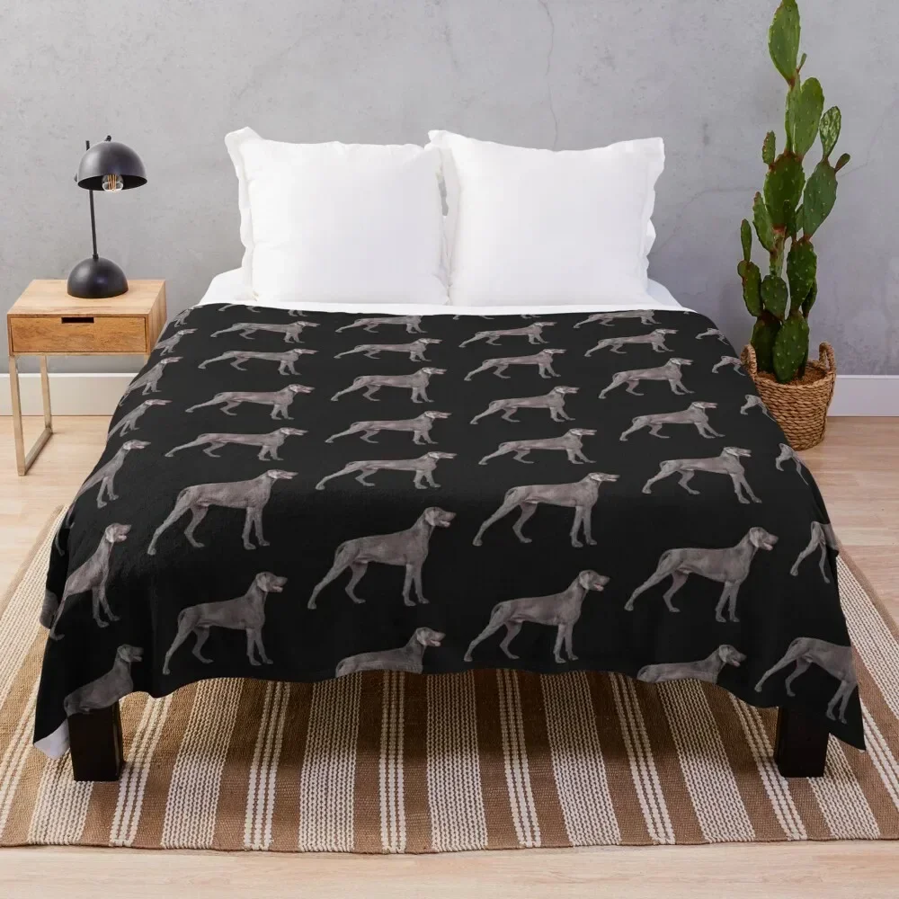 Weimaraner Throw Blanket Thin Bed covers Bed linens Bed Fashionable Blankets