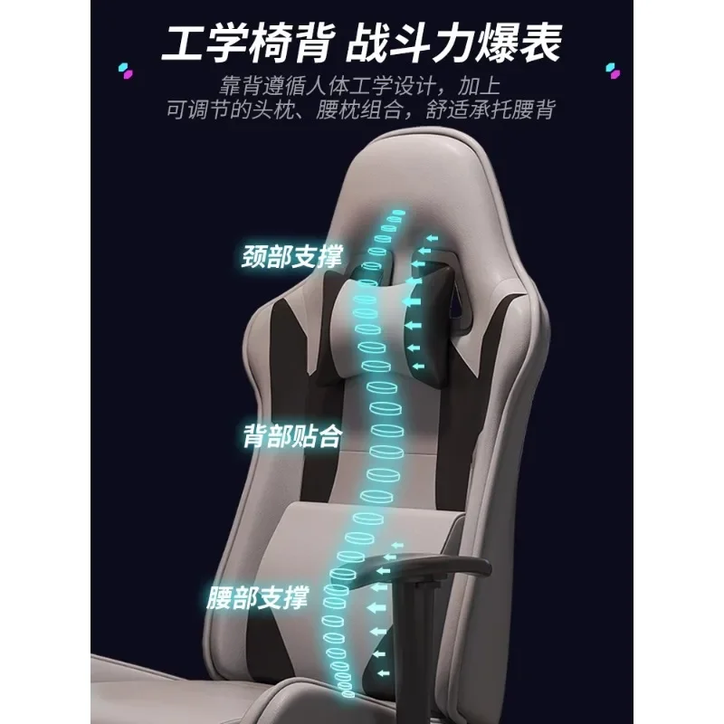 Esports, kursi gaming pria, kursi komputer, kursi kantor dan rumah, nyaman untuk duduk dalam jangka waktu panjang, kursi ergonomis