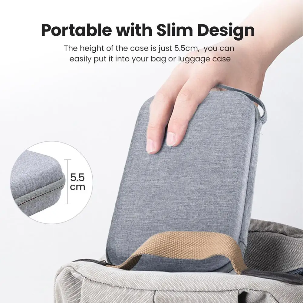 

For Insta 360 GO Ultra Carrying Case Hard Shell Bag Travel Case With Camera Cage Compartment Handbag Box For Camera Accesso U3P2