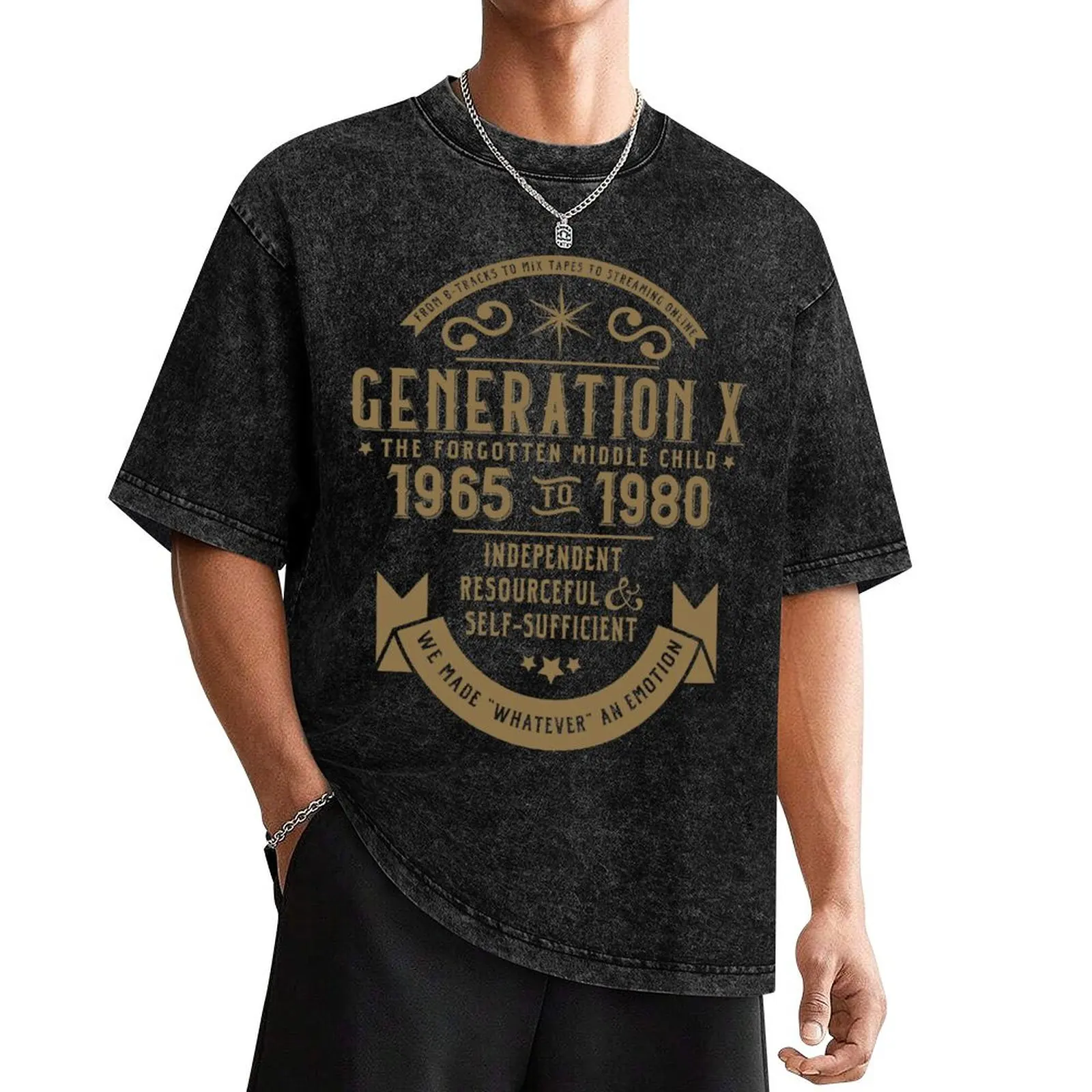 Generation X: The Golden Middle Child T-Shirt anime t shirts anime stuff vintage t shirts street wear compression shirt men