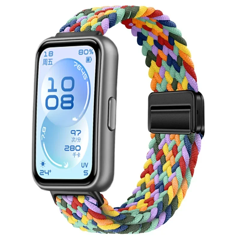 Offizielles geflochtenes Nylon-Schlaufenarmband für Huawei Band 11/11 Pro, Armband mit magnetischer Schnalle für Huawei Band 8/9/10/11/11 Pro – Detail 14