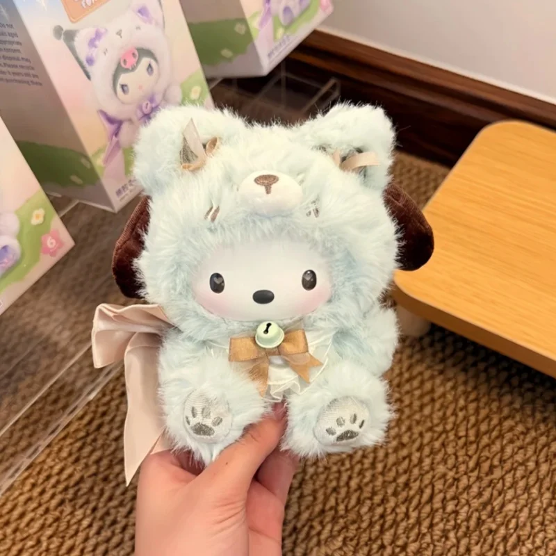 New Sanrio Island Fox Series Plush Vinyl Blind Box Lovely Bag Pendants Collectible Trendy Toys Mystery Box Girls Birthday Gift