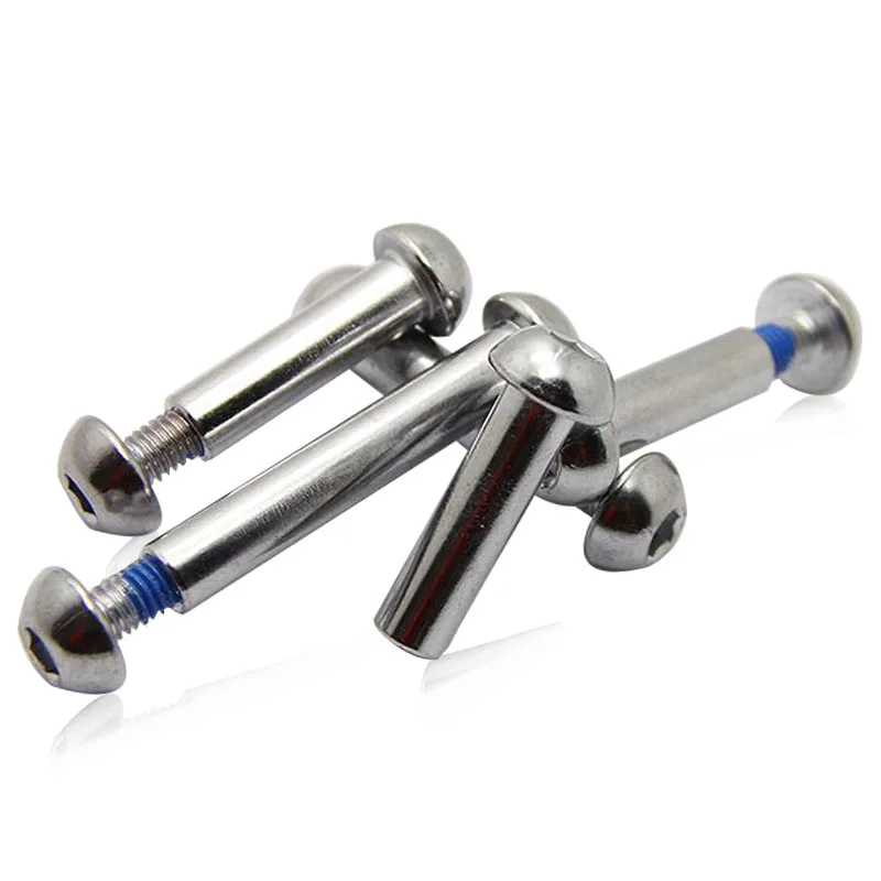 Kalosse M8 Suspension Screw Mountain Bike Shock Screws Bike Bolts Carbon Steel Strong Screws