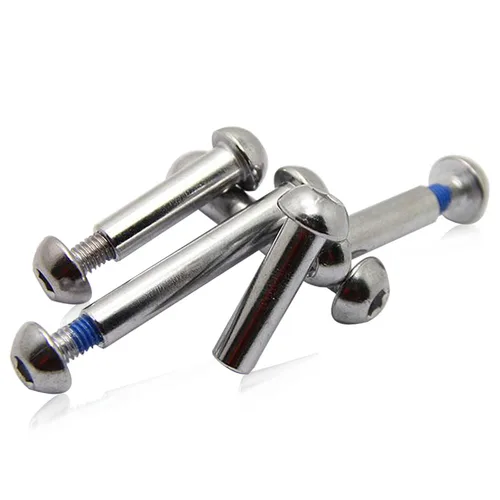 Imagen 1 del producto Tornillo de suspensión Kalosse M8, tornillos de choque para bicicleta de montaña, pernos de bicicleta, tornillos fuertes de acero al carbono
