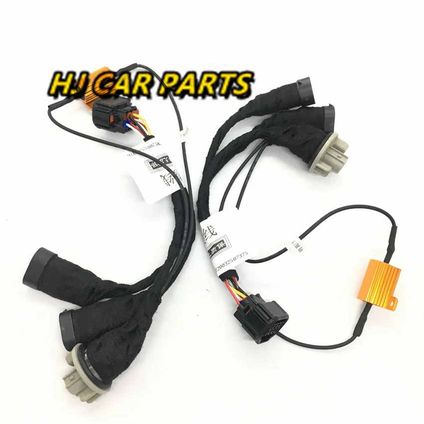 Headlight Modification Upgrade Special Transfer Wiring Adapter Harness For 16-21 CIVIC From Halogen To LED Play And Plug