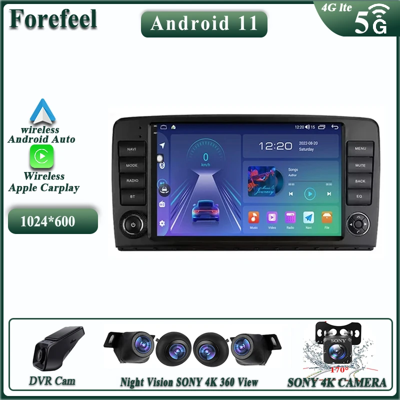 

Android 12 For Mercedes Benz R-Class R Class W251 R280 R300 R320 Multimedia Player Video TV Car Navigation Autoradio