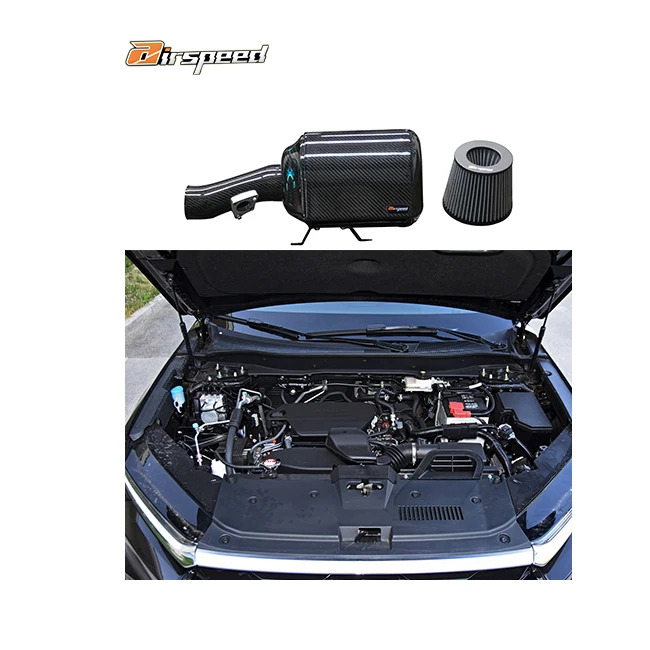 

Airspeed Dedicated Fixed Position 100% Dry Carbon Fiber Cold Air Intake System for Honda CRV 1.5T