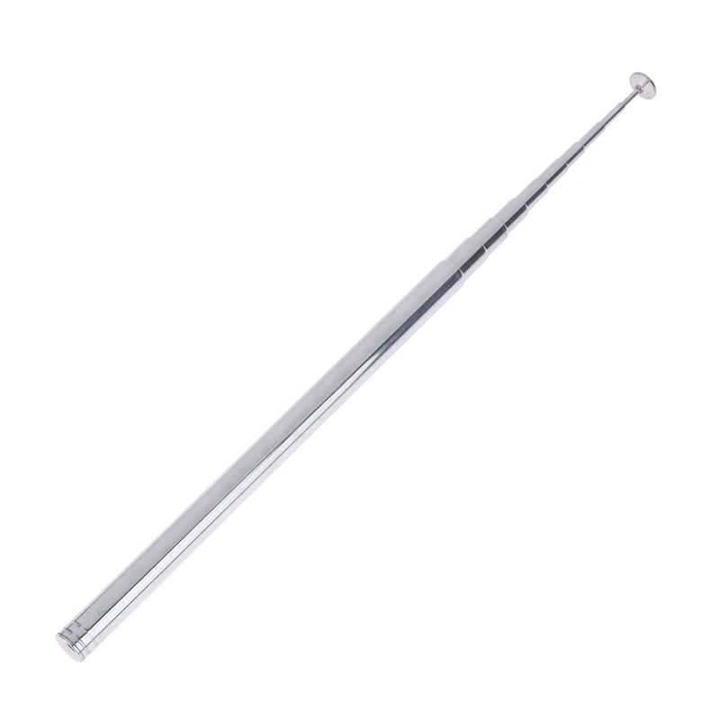 1PC 140 cm 10 Section Telescopic Antenna FM AM Aadio