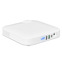 Mini Powerbank 65Wh 17400mAh for iPhone, Small Power Bank 80W AC Outlet, Type C PD 45W , LED Light Display