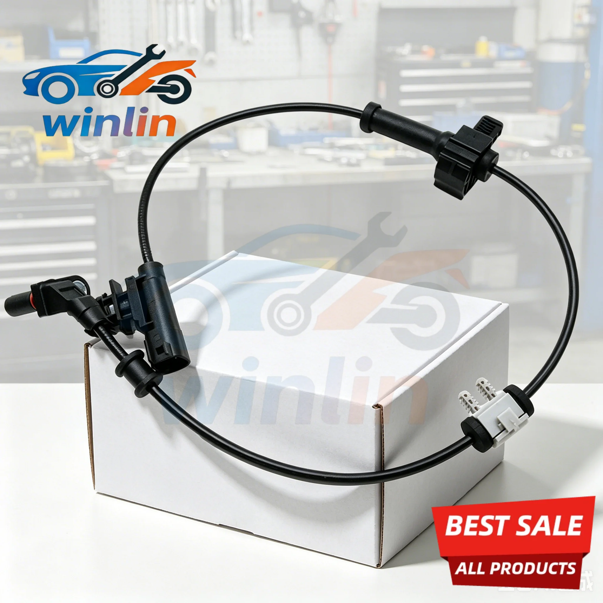 Sensor de Velocidad de Rueda ABS OEM Delantero Izquierdo y Derecho para GMC Sierra 2500 3500 HD Chevrolet Silverado 2500 3500 HD 2011-2015
