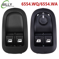 Car 6554.WQ 6554.WA Power Window Control Switch Mirror Button 6554WQ 6554WA for Peugeot 206 2000-2009