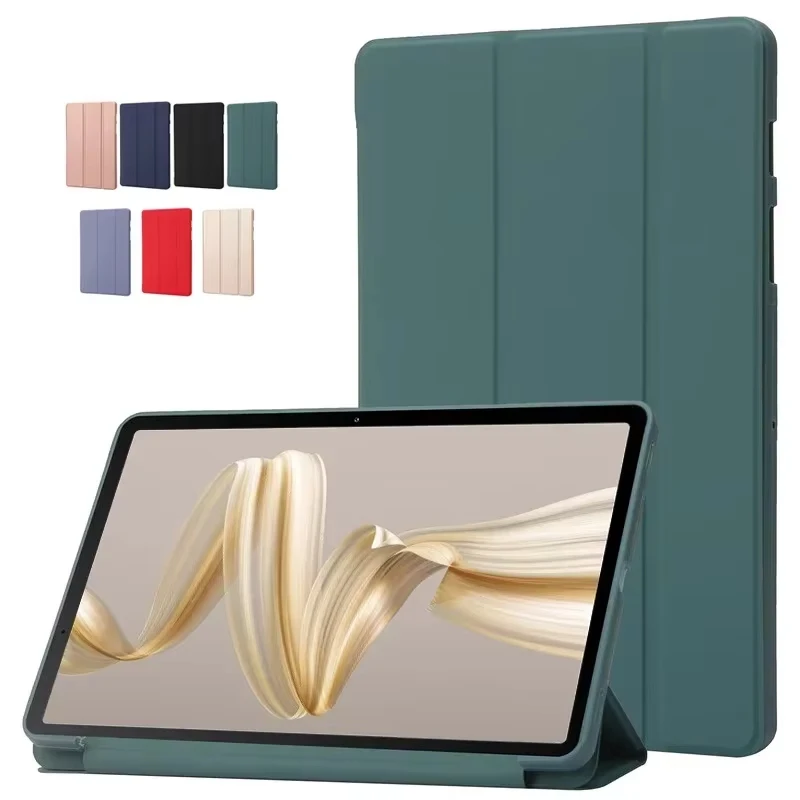 

Чехол для планшета Huawei Mate Pad 12,1 2024 13,2 Air 11,5 V8 Pro 11 SE10,4 12 M6, мягкая силиконовая задняя подставка из искусственной кожи, чехол для планшета