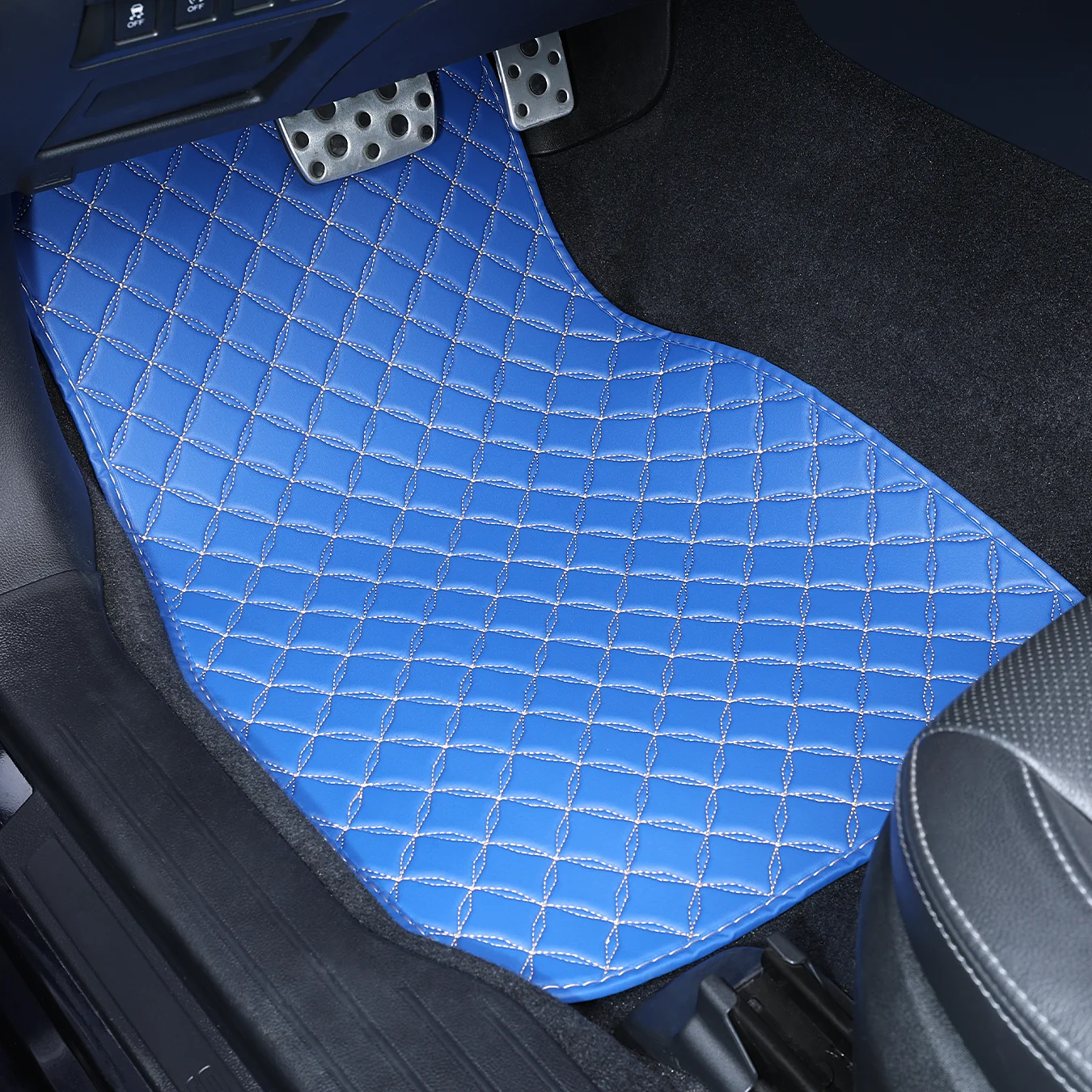 

4pcs Waterproof Leather Car Floor Mats Universal Auto Foot Pad Protector Automobile Interior Car Accessories Interior XNG03-H
