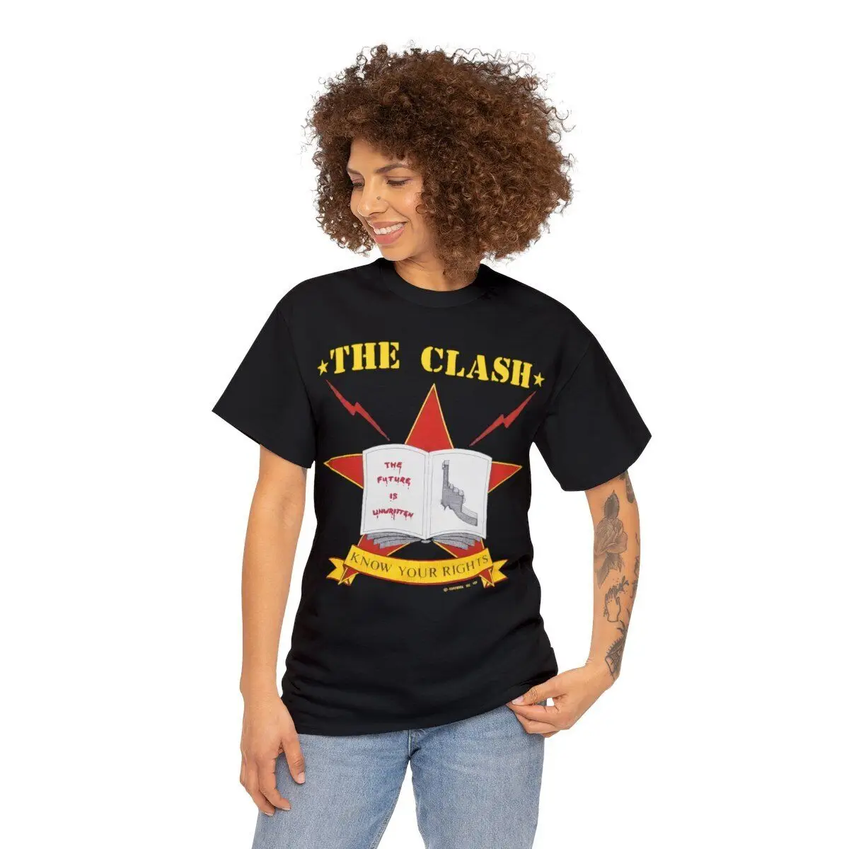 1982 The Clash Combat Rock Tour Shirt