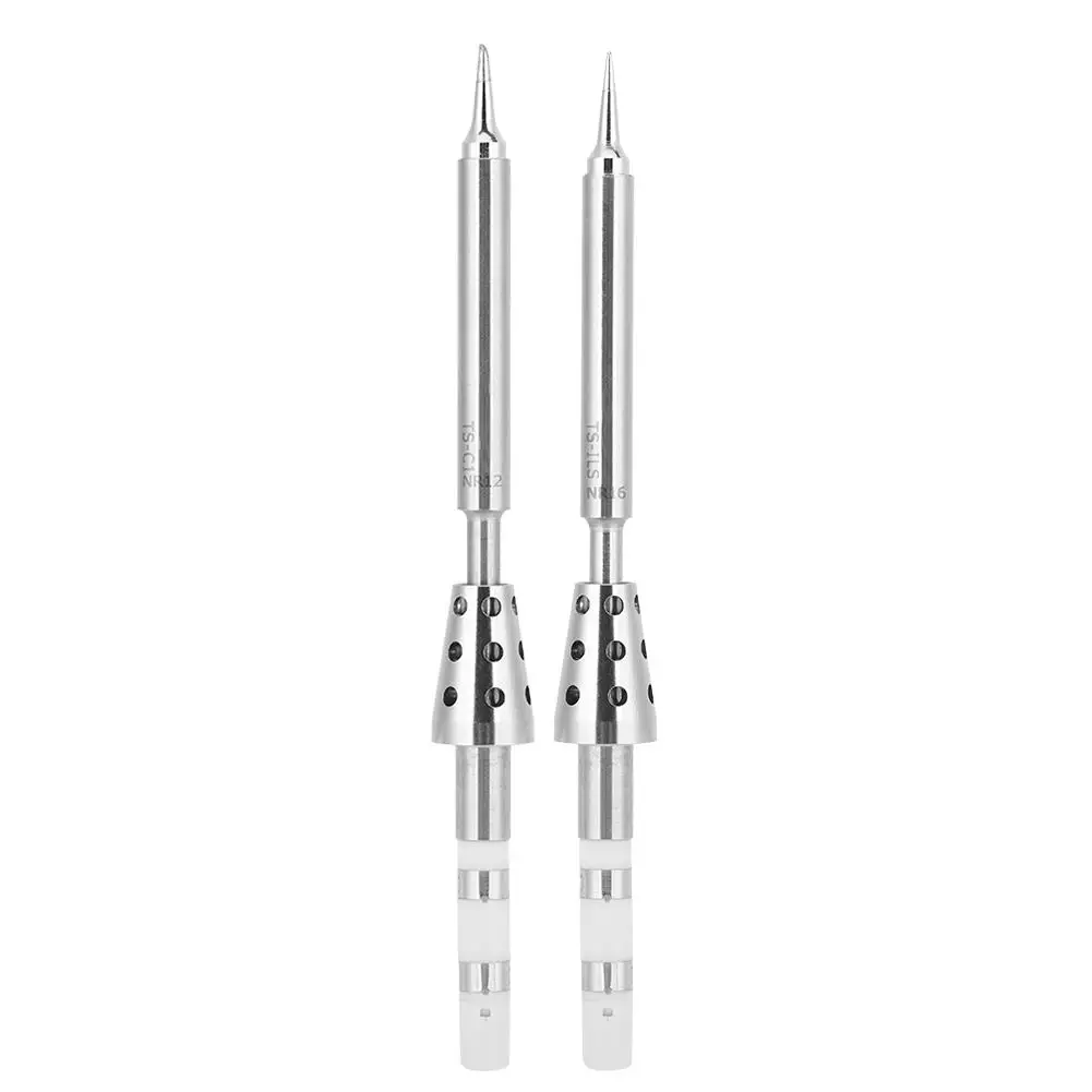 TS100 Stainless Steel Soldering Iron Tips Replacement T1-C TS-ILS Welding Tools