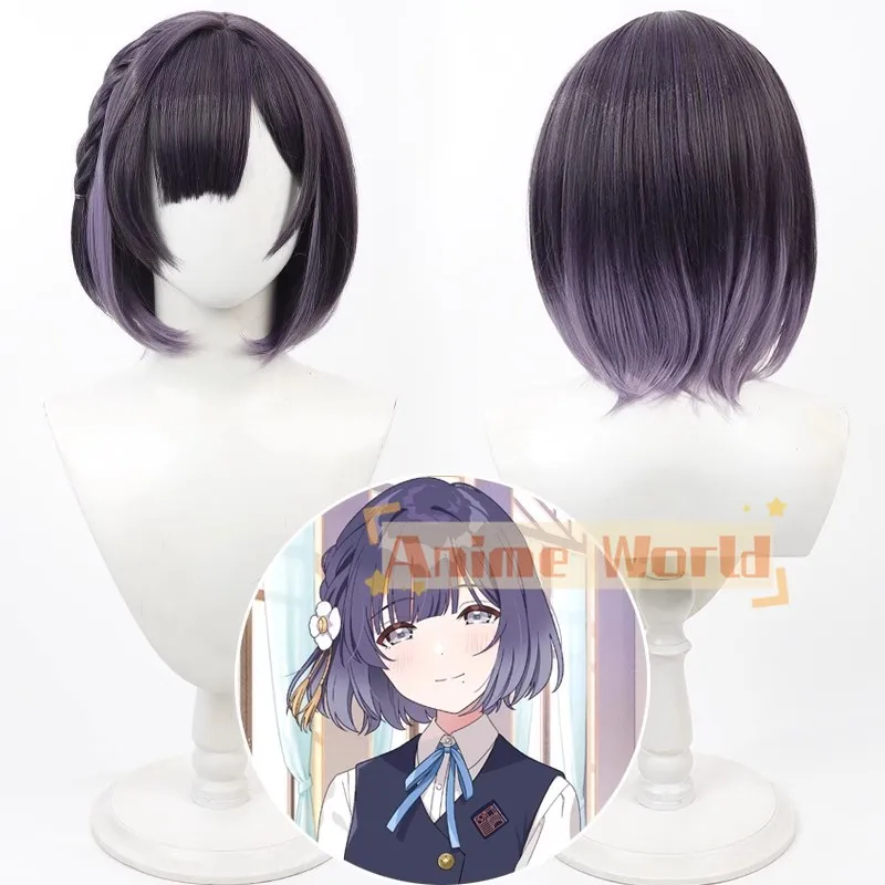 

Gakuen IDOLM@STER Misuzu Hataya Halloween Christmas Woman Men Adult Wig