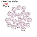 Pink-Two Eyes Holes