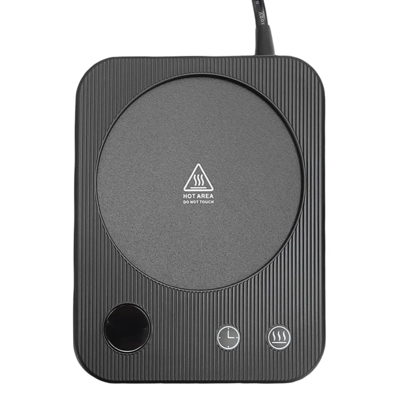 

Electric Coffee Mug Warmer Large Heating Panel 55 70 80C Auto Shutoff For Home Office Dorm Desktop
