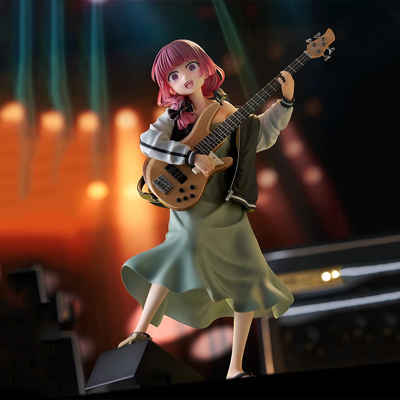 Voorraad Originele WAVE Dream Tech BOCCHI THE ROCK! Hiroi Kikuri 24CM Anime Figuur Collectible Model Poppen Beeldje Ornament Geschenken