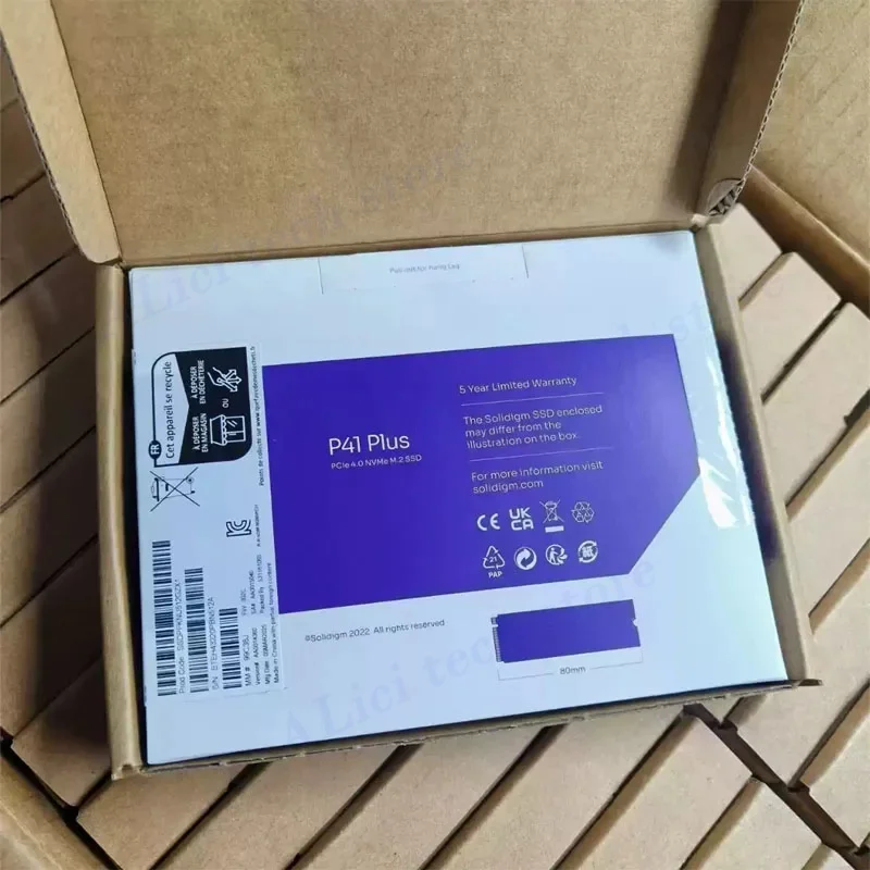 SSD for SK SOLIDIGM IIntel & Hynix P41PLUS 512g 1TB 2TB NVME M.2 2280 PCIe4.0x4  Solid State Disk Cache Original