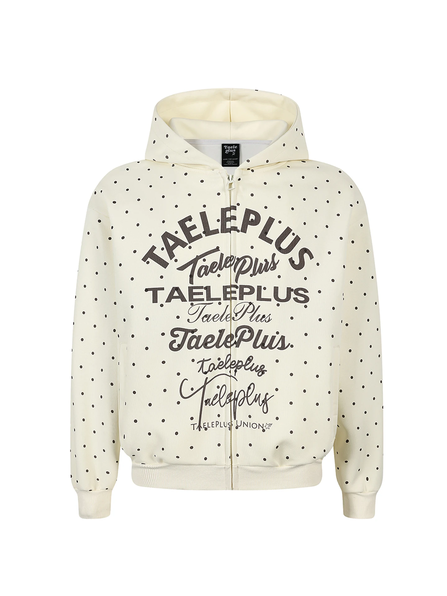 

Ретро-худи в американском стиле с принтом в горошек, свободного кроя, весенняя новинка, парный открытый кардиган-жакет из смесового хлопка и полиэстера