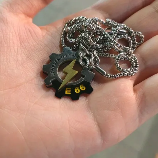 هل يمكن أن يحبني كبار الدراما التايلاندية؟ الطرفية والعتاد قلادة فاخرة بسيطة زوجين سترة سلسلة سلسلة عنق #3