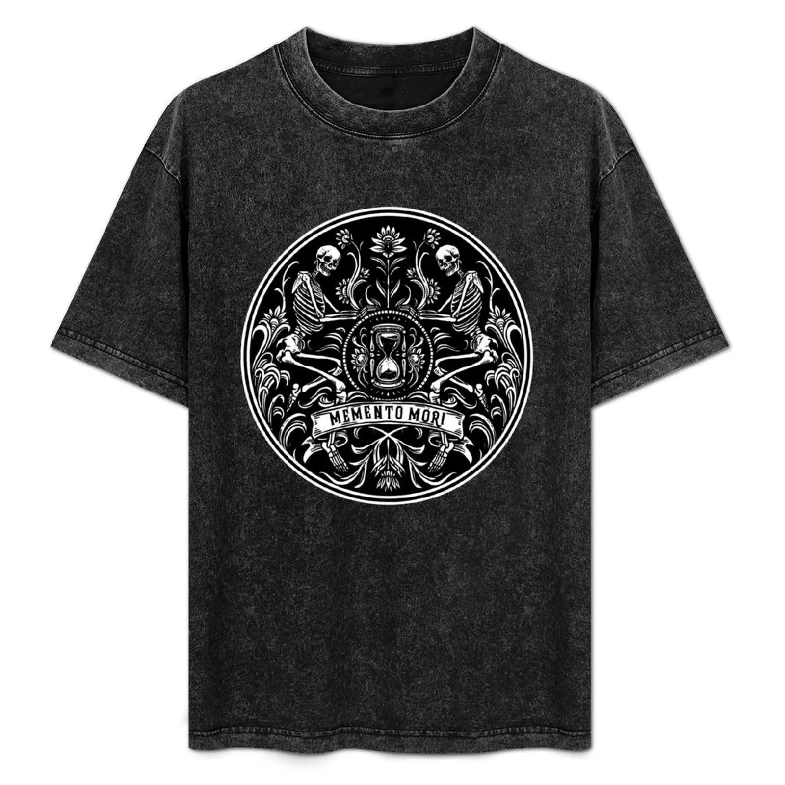 

Memento Mori T-Shirt man t shirt designer t shirts for man slim fit man t shirt summer anime shirts oversize T-Shirt