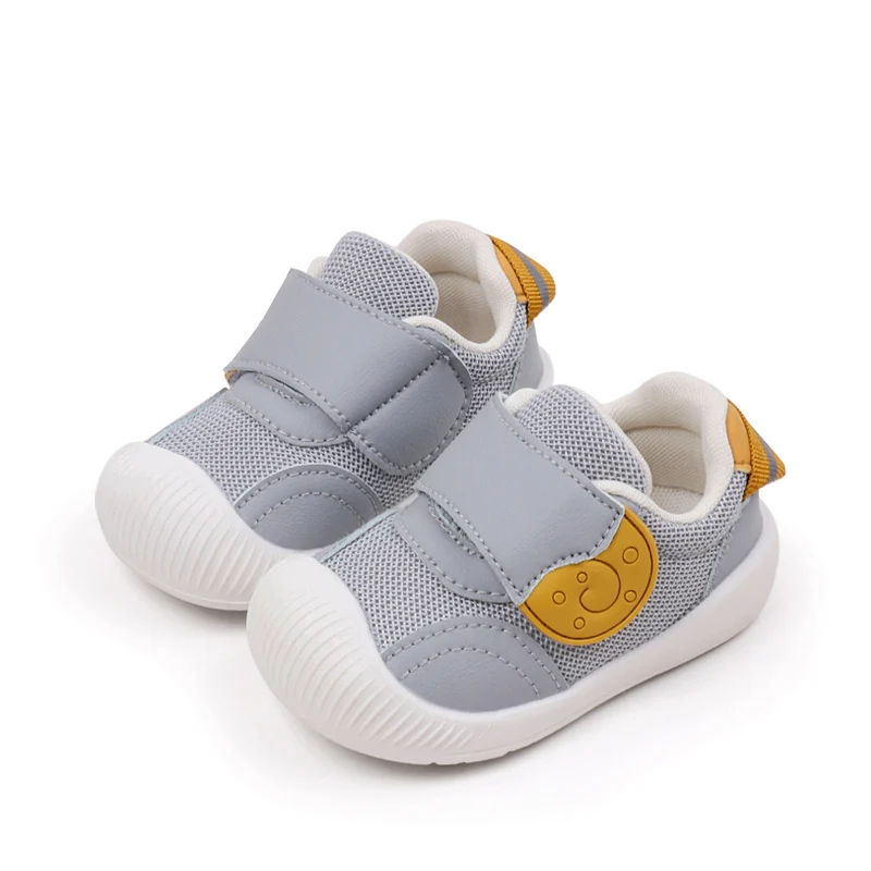 Baby Boys Girls Spring and Fall Cartoon Cute Baby Sneakers Soft Rubber Bottom Non-slip Breathable Walking Shoes