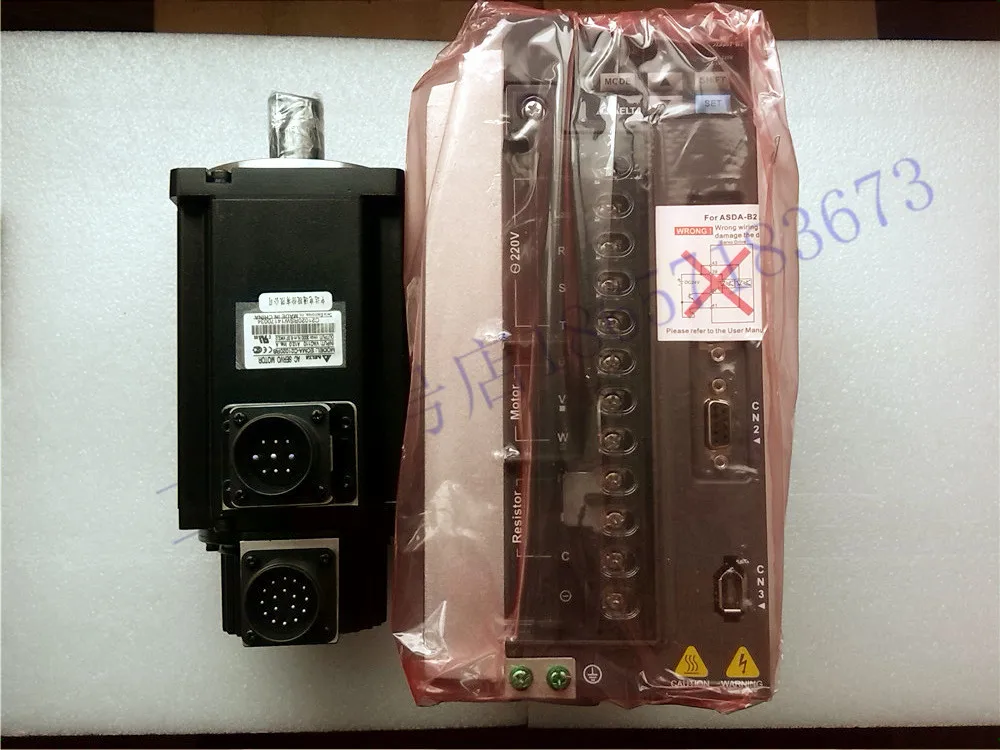 Original Taiwan Delta 1KW With Brake Servo Motor Set ECMA-C21010SS+ASD-B2-1021-B