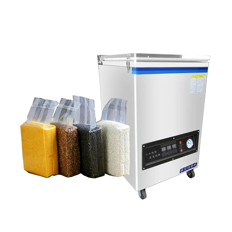 DZQ-360 Cheap Price Big Chamber Vertical Grains Rice Brick Vacuum Packing Sealing Machine