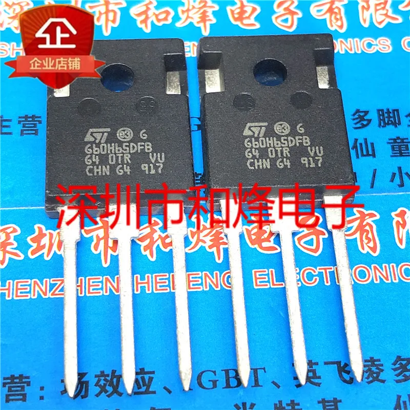 10PCS-50PCS G60H65DFB STGWA60H65DFB TO-247 650V 60A Original In Stock Fast shipping