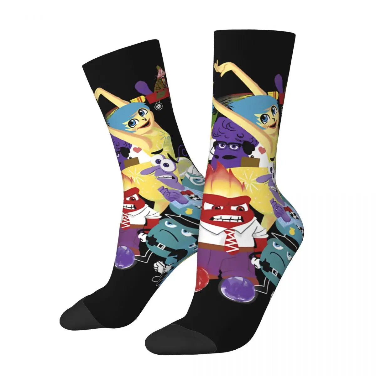 

Hip Hop Retro More Than A Feeling Crazy Men's compression Socks Unisex Inside out 2 Harajuku Seamless Printed Funny Novelty