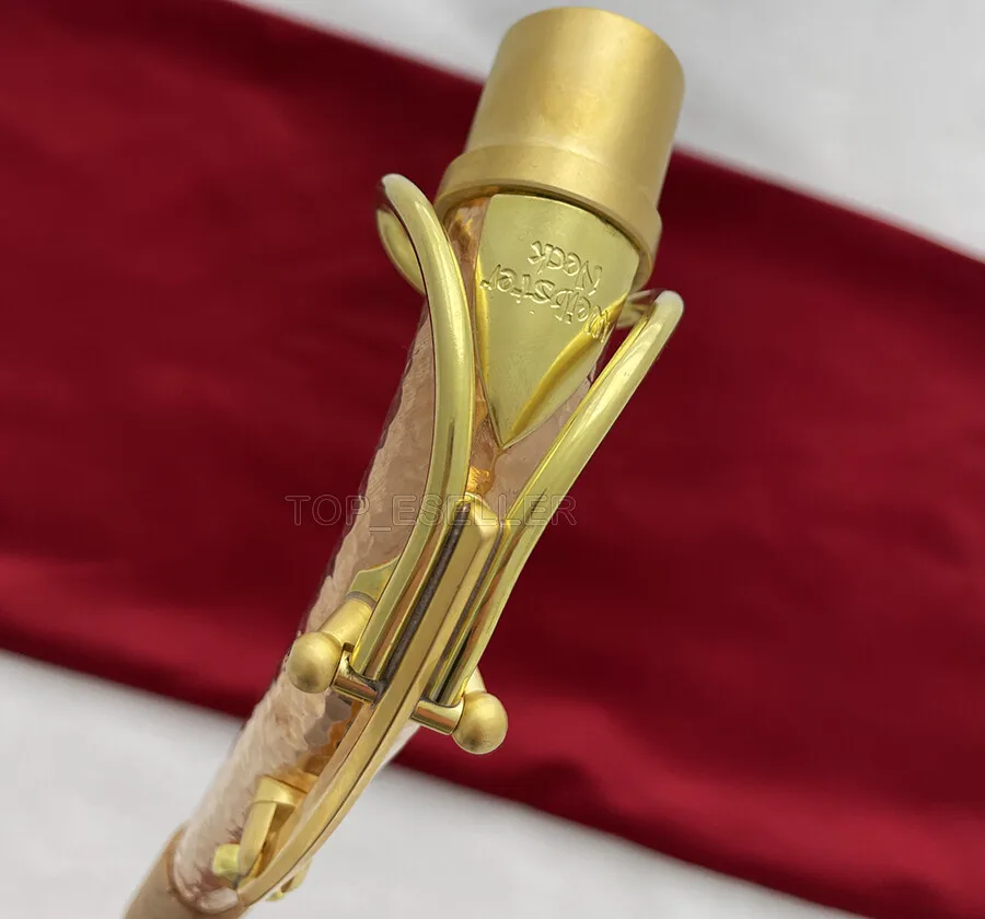 جودة اليد المطروق ألتو ساكسفون SAX الرقبة SBA الرقبة الفوسفور النحاس 24.5 مللي متر