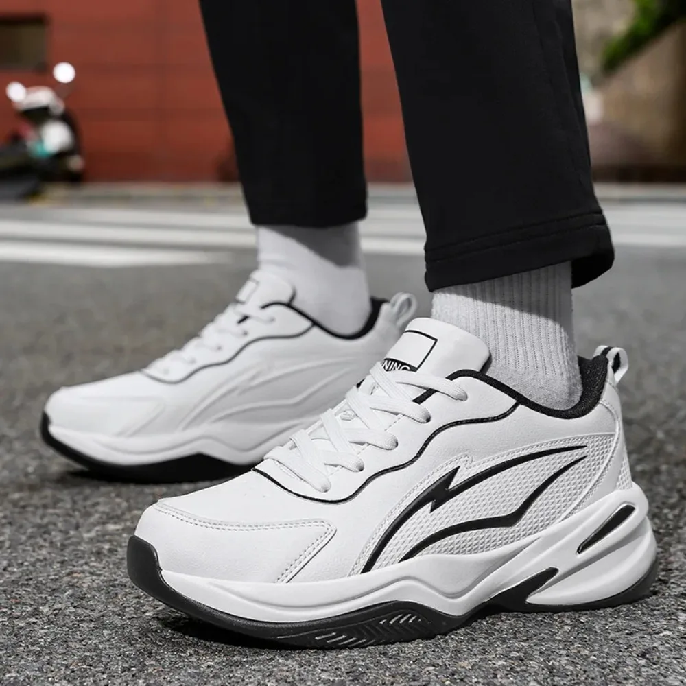 

Мужские кроссовки для бега на осень-зиму: легкие, теплые, удобные, хлопковые слипоны с подошвой из термопластика, противоскользящие, для путешествий