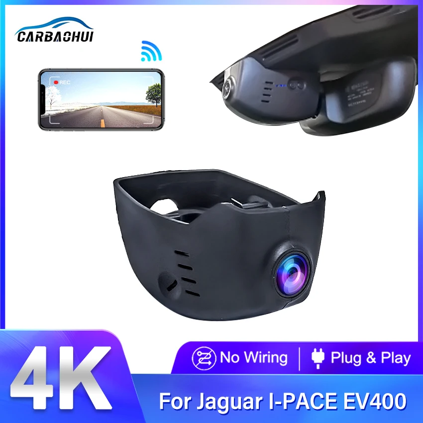 

Special Dash Cam For Jaguar I-PACE EV400 HSE 2019 2020 Plug and Play Car DVR DashCam Camera Video Recorder High Quality 4K 2160P