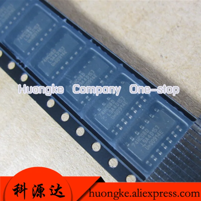 10pcs/lot New 74HC08 74HC08N SN74HC08N Logic IC DIP-14 74HC08D 74HC08 SN74HC08DR QUADRUPLE 2-INPUT POSITIVE-AND GATES IC SOP-14