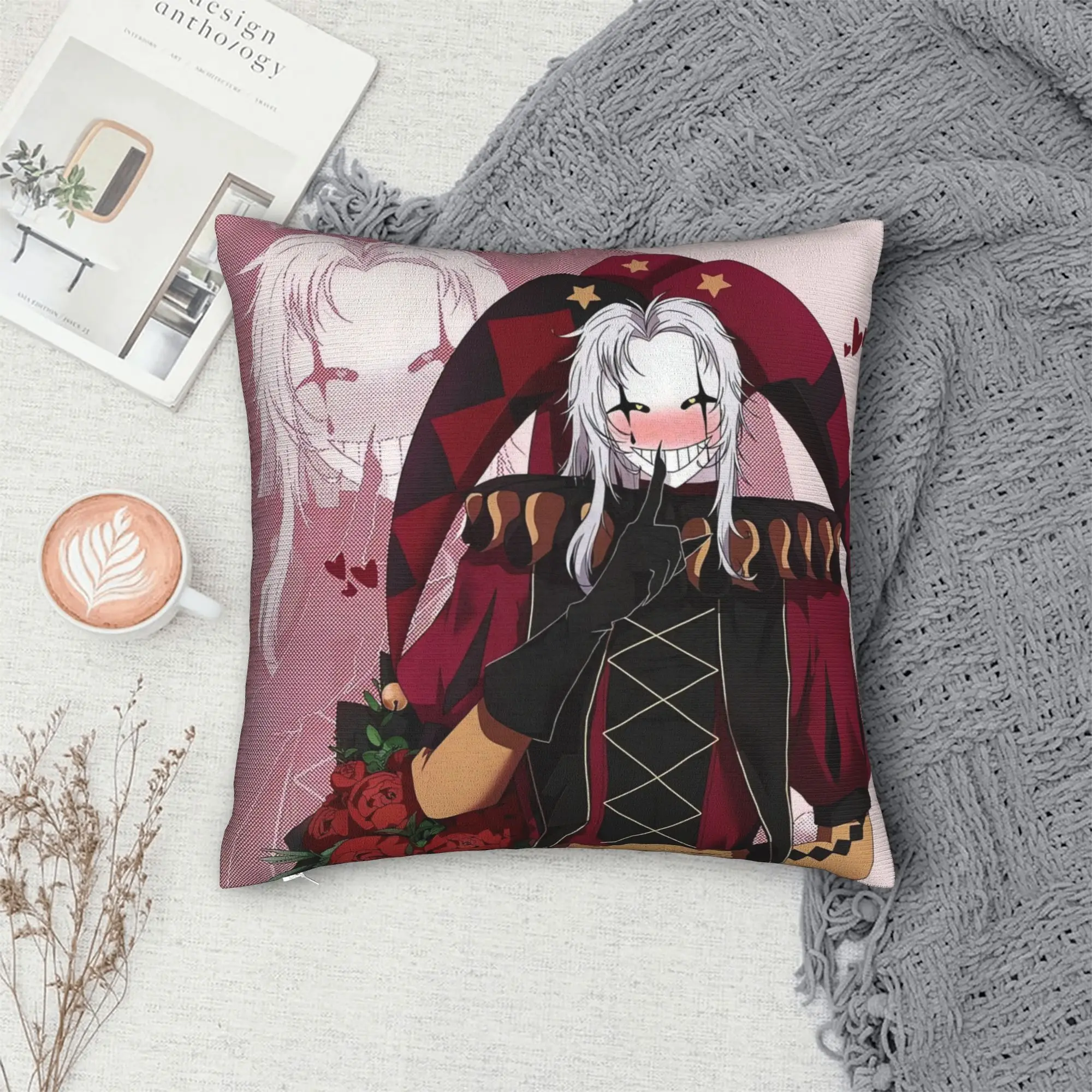 The Freak Circus Pillow Cover  Morden Pillow Case For Sofa Couch Bed Living Room Custom Pillowcases Gift Idea