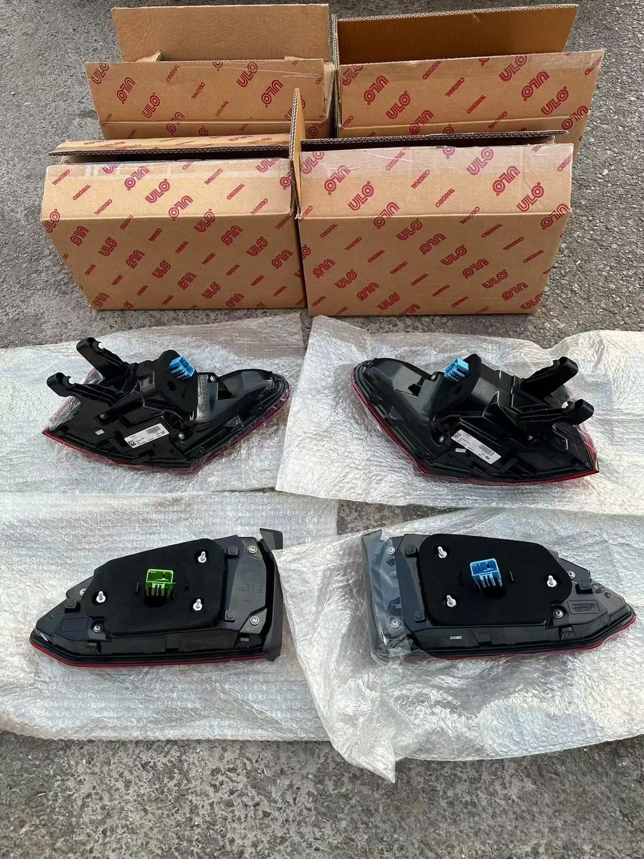 OEM لشركة فولكس فاجن طوارق CR ترقية تدفق بدوره إشارة الذيل ضوء LED الضوء الخلفي المدخن الأسود الذيل الخفيفة 760945308 أ 307A 208A 207A #6