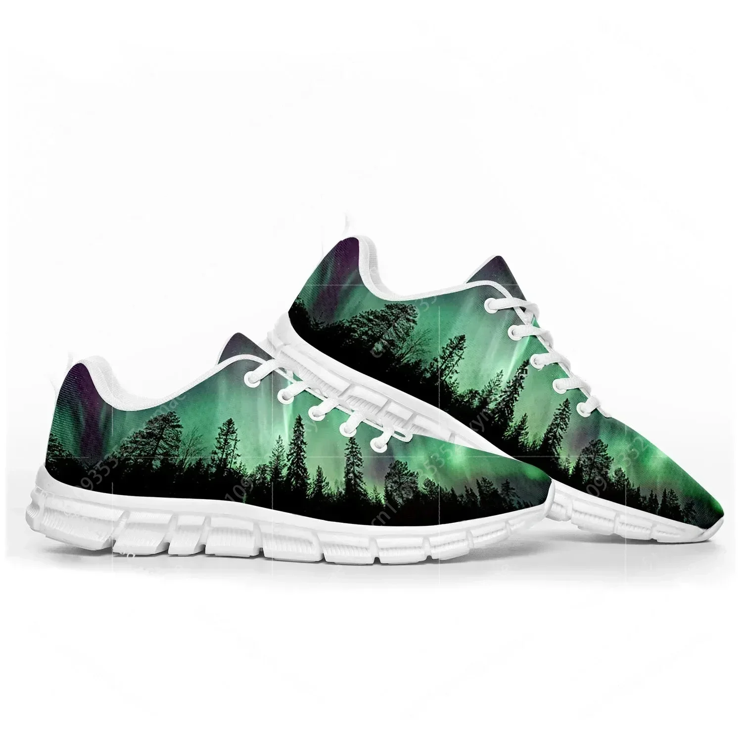 

Northern Lights Sports Shoes High Quality Mens Womens Sneakers Sneaker Customize DIY Couple Shoe White