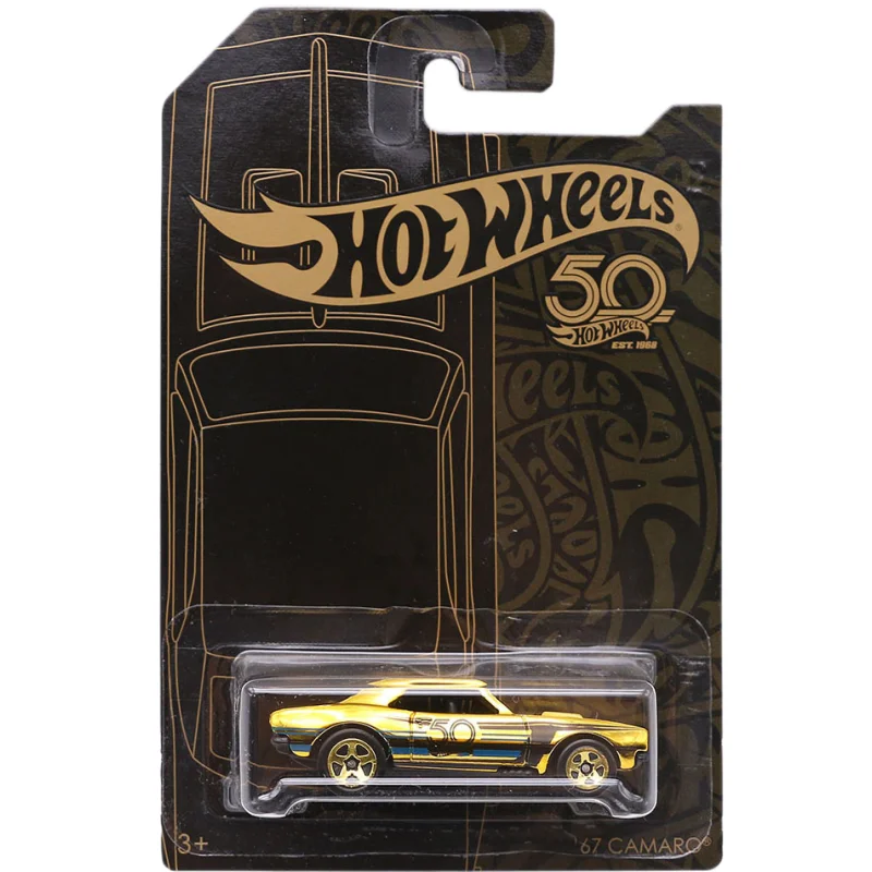 Hot Wheels-Conjunto de Colecionador Premium Carro de brinquedo, 50 ° Aniversário, 2018, 2019, 2020, Edição de Colecionador, BMW, Ford, Nissan,