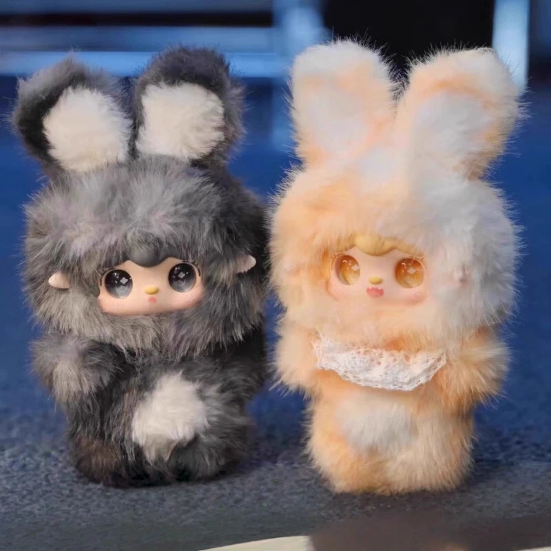 حقيقي جديد يوكي القفز الأرنب صندوق أعمى أفخم دمية دمية قلادة فتاة هدية عيد ميلاد أفخم دمية جمع لعبة حقيبة أنيقة الديكور