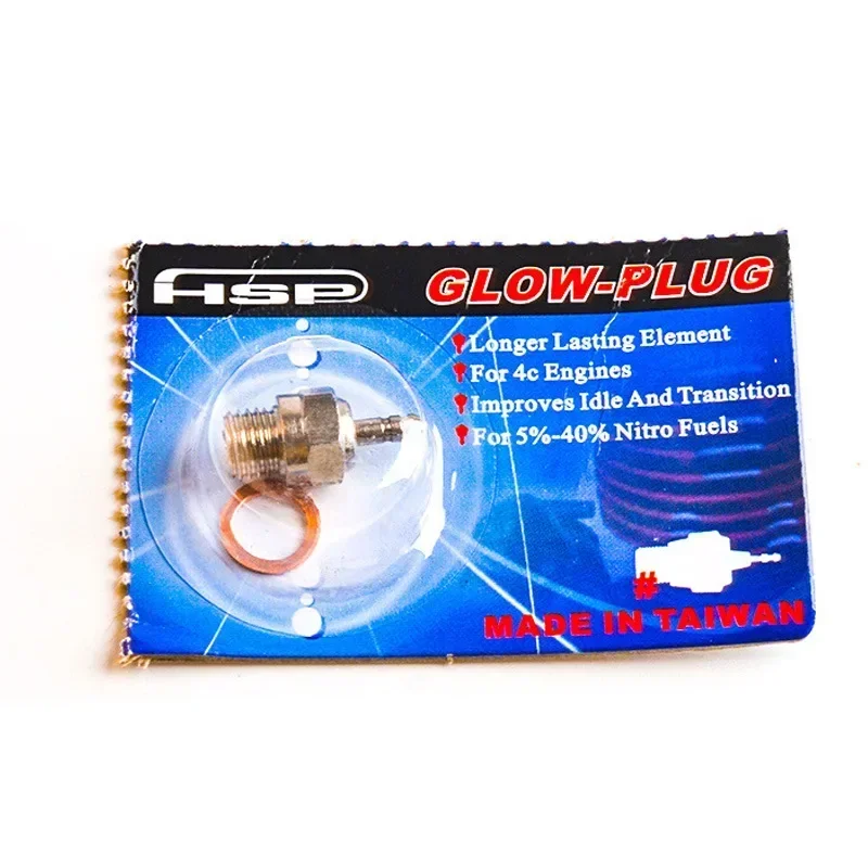 1pcs N3 N4 Glow Plug N3 N4 Spark VX SH Nitro Engine Parts Replace OS RC HSP 70117 For RC Nitro Car