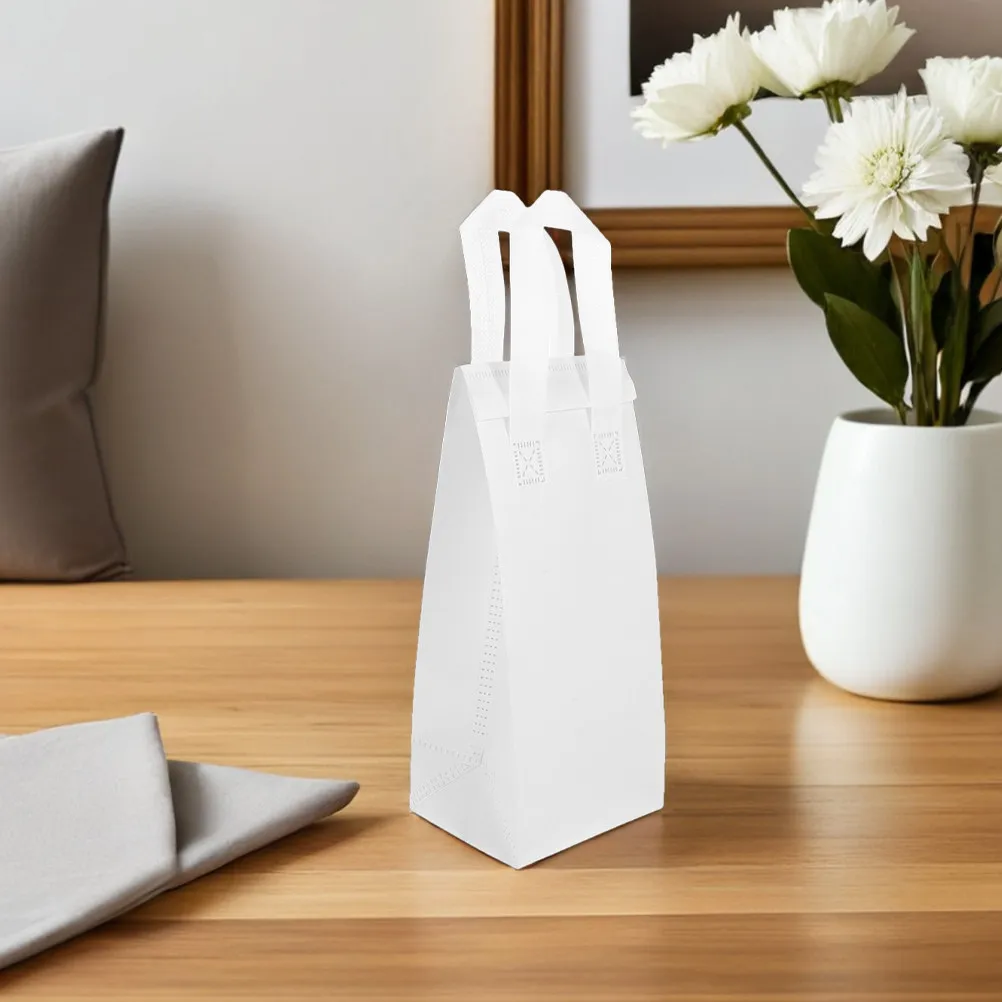 50Pcs Thermal Insulated Drink Carrier Bags Portable Takeout Bags Single Cup Packaging Hot Cold Beverage Coffee Holder view 3