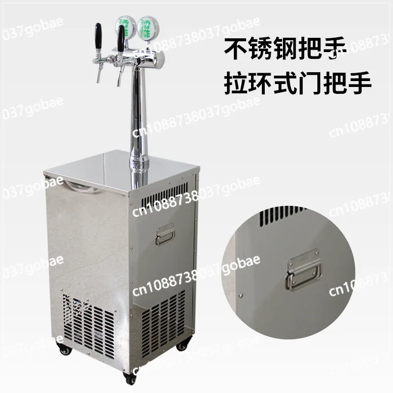 Double-head three-head vertical draft beer machine, water-cooled beer machine, commercial - view 3